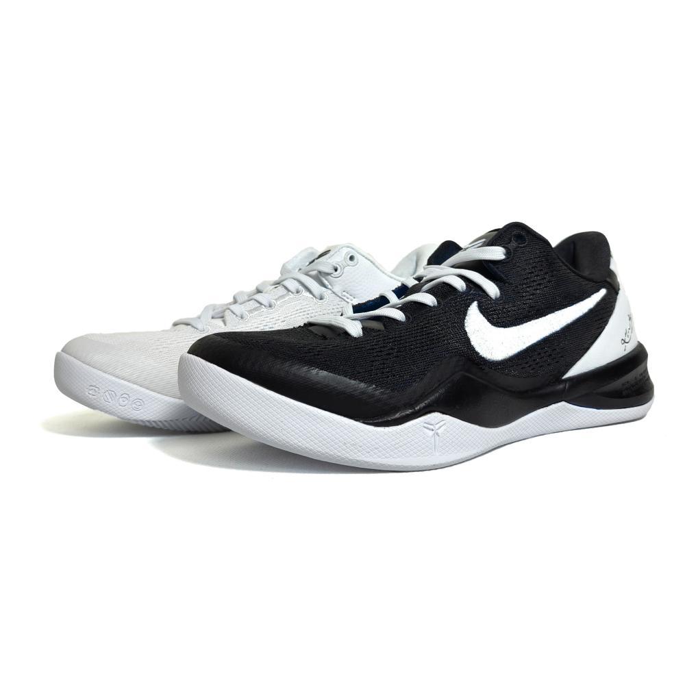 Nike Kobe 8 Basketball Shoes Unisex Low-Top Black/White