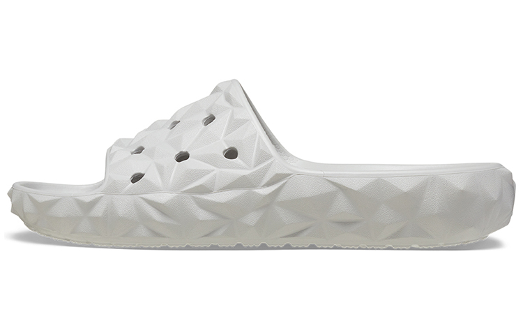 Crocs Classic Geometric Slides 'White'