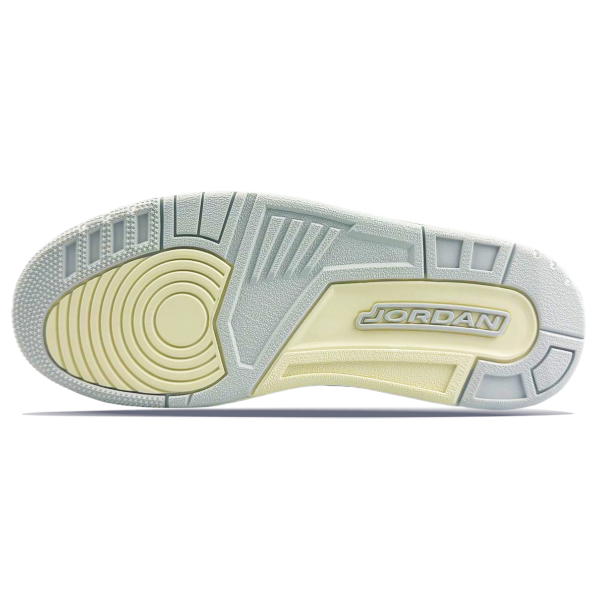 Jordan Legacy 312 Cushioning Wear-Resistant Low-Top Vintage Basketball Shoes Men's White Blue купить в интернет-магазине Yoocart с быстрой доставкой по России.
