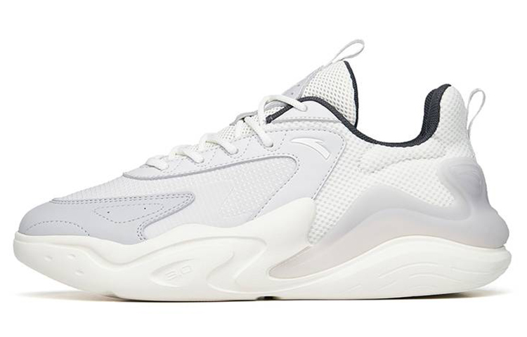 Anta Chao Worship 3.0 Low-Top Sports Casual Shoes Men's Gray White