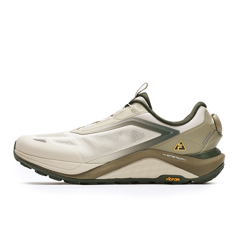 FILA BOA WOLF 2+ Snow Wolf 2+ Low Top Outdoor Shoes Men's Beige Green