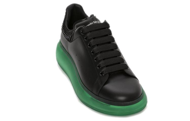 Alexander McQueen Skateboard Shoes Men's Black Green