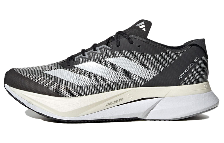 Adidas Adizero Boston 12 Black White