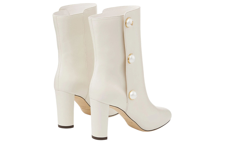Jimmy Choo Ankle Boots 8.5cm Women's Latte