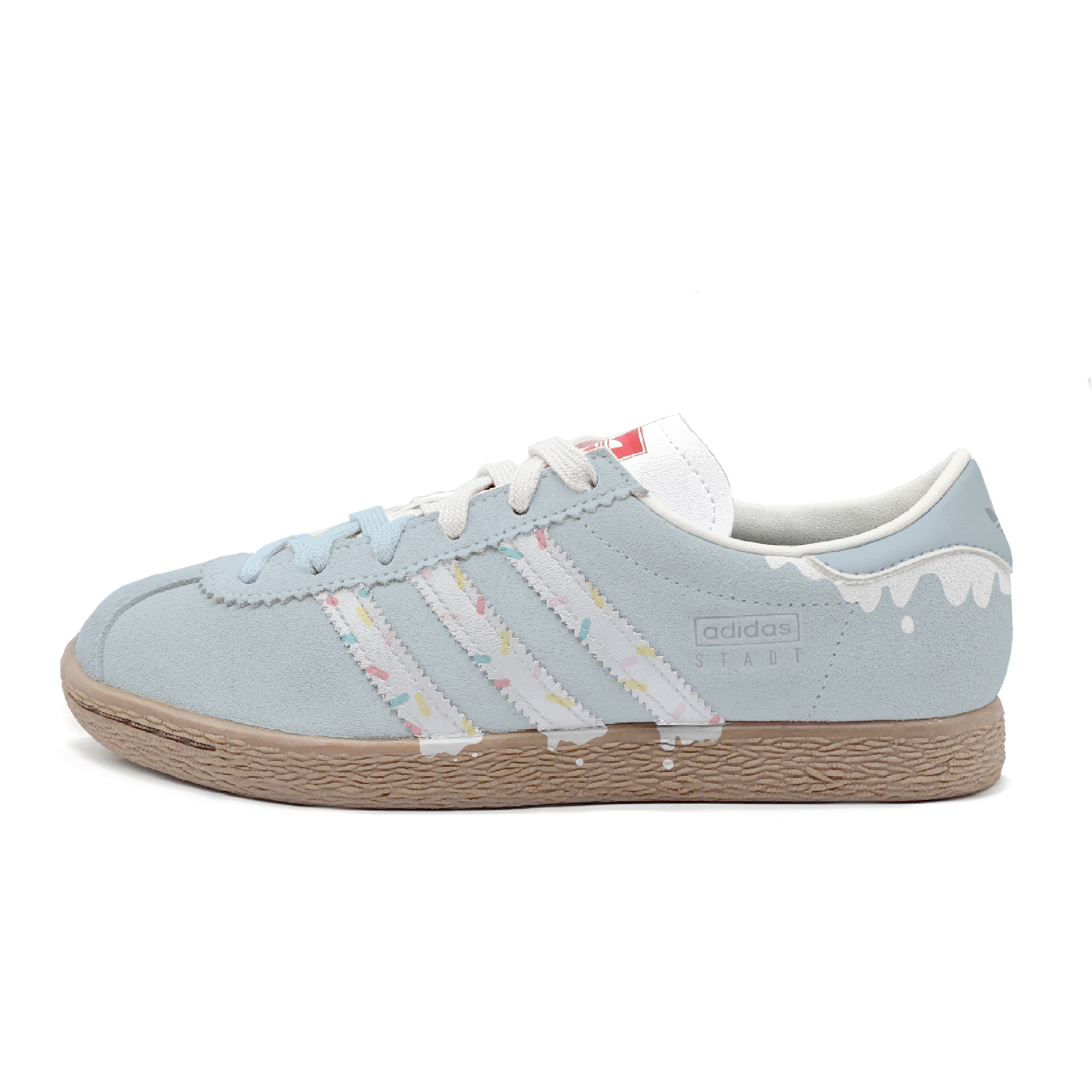 Adidas Neo Blue Evening LD Slip Resistant Low top Era Of Beauty Unisex Light Blue