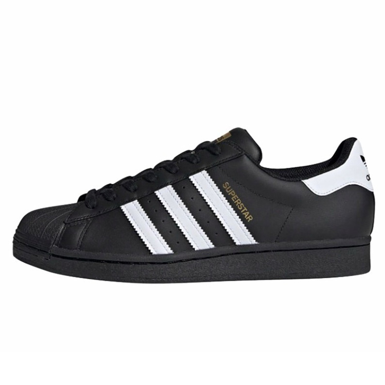 Adidas Originals SUPERSTAR Slip Resistant Low Top Skateboard Shoes Unisex Black Brown