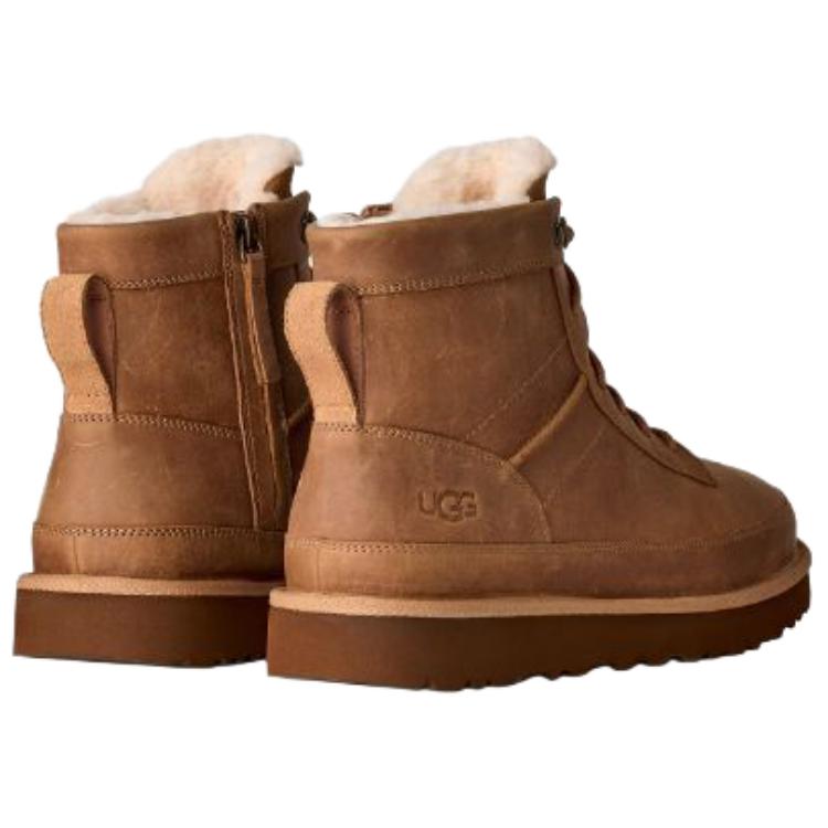 UGG Casual Heritage Thermal Snow Boots Men's Reddish Umber