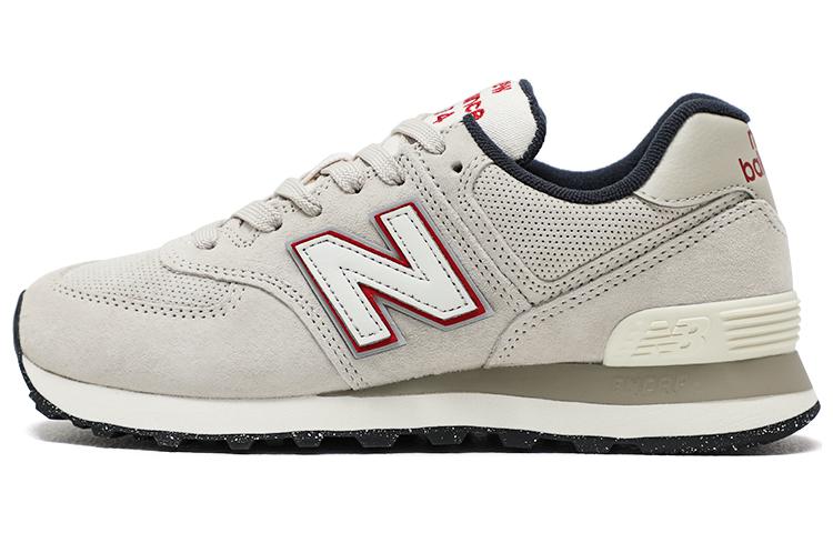 New Balance 574 'Grey Red Outlined' Women's