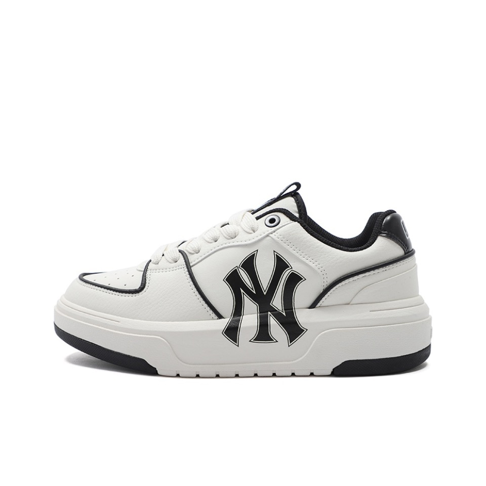 MLB Chunky Liner Abrasion Resistant Low Top Skateboard Shoes Unisex White Pink купить в интернет-магазине Yoocart с быстрой доставкой по России.