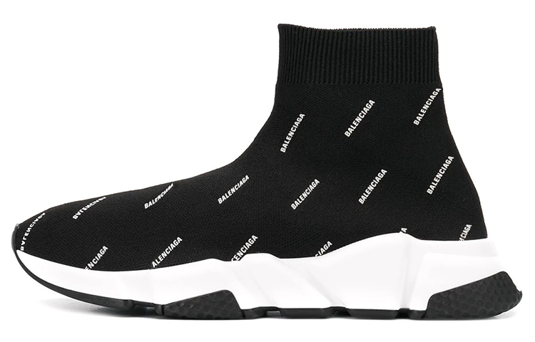 Balenciaga Speed Trainer 'Black White' Women's