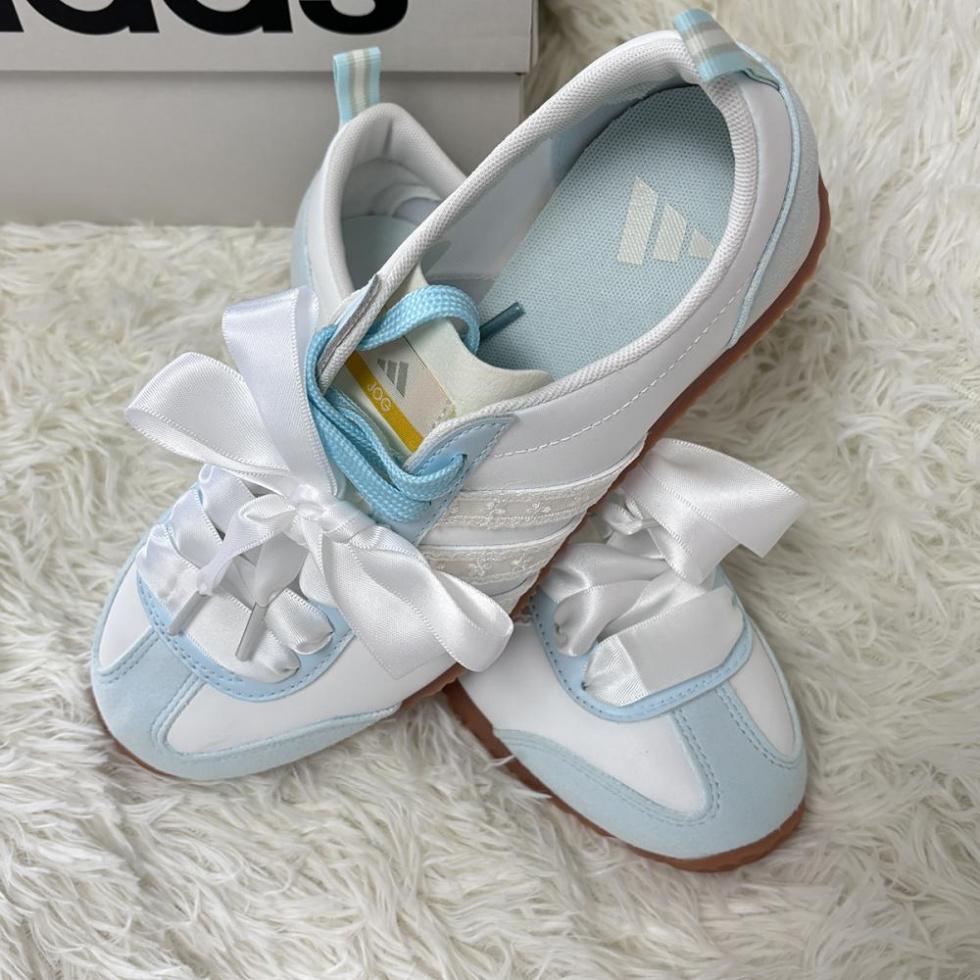 Adidas VS JOG 2.0 Wear-resistant And Lightweight Low-Top Casual Shoes Unisex Blue White купить в интернет-магазине Yoocart с быстрой доставкой по России.