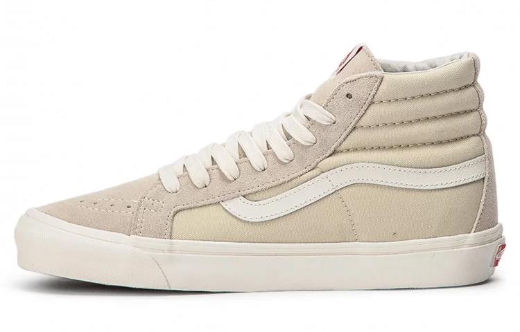 Vans Og SK8 HI Lx Beige White