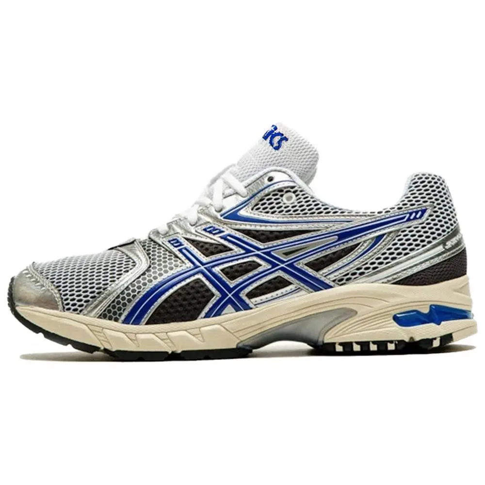 Asics GEL DS TRAINER 14 Abrasion Resistant Breathable Low Top Running Shoes Unisex Gray Silver Blue
