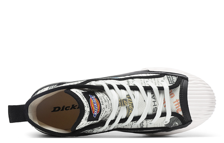 Dickies Canvas Shoes Unisex High-Top White