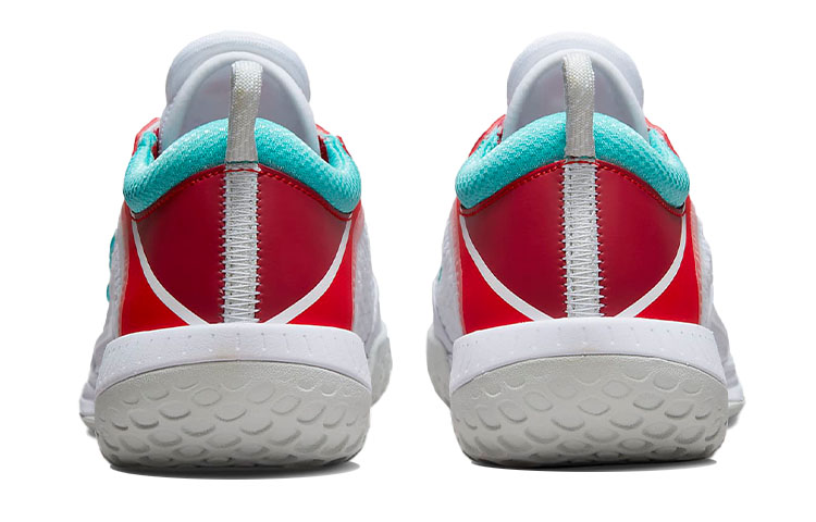 Nike Court Zoom Nxt Hc White Light Silver Habanero Red Washed Teal Women's купить в интернет-магазине Yoocart с быстрой доставкой по России.