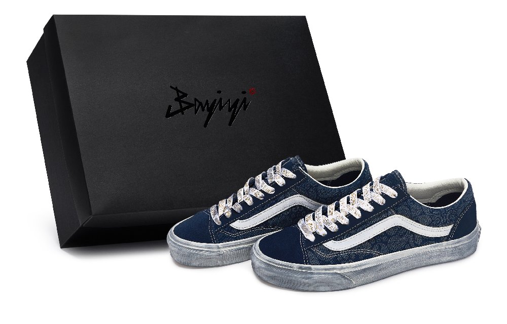 Vans Style 36 Skateboard Shoes Unisex Low Top White/Blue