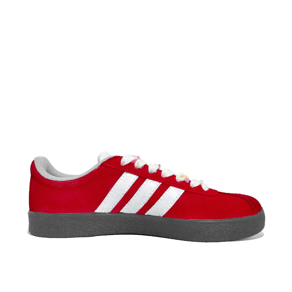 Adidas Neo VL Court Lifestyle Coverage Quick Dry Lightweight Low Top Skateboard Shoes Unisex Red White