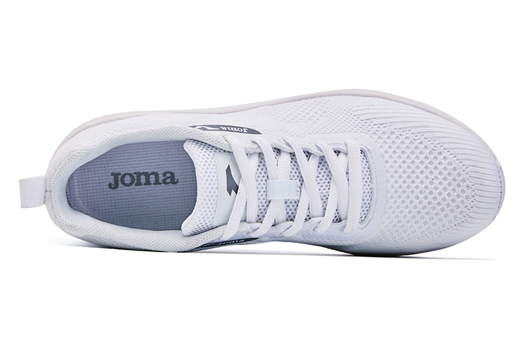 Joma Breathable, Lightweight, And Abrasion Resistant Low Top Running Shoes Women's White