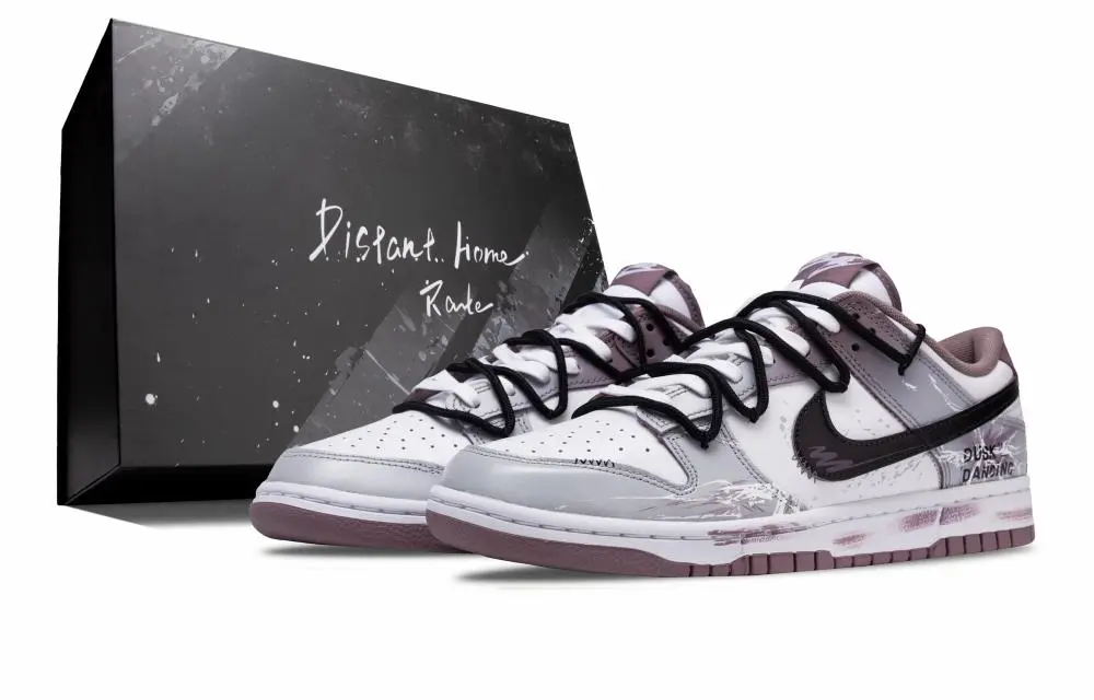 Nike Dunk Boundless Sail Slip Resistant Abrasion Resistant Low top Skateboard Shoes Unisex