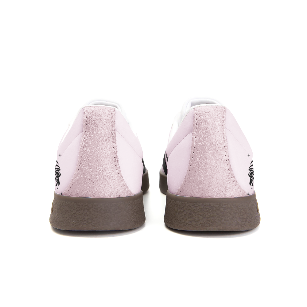Adidas Neo VL Court 2.0 Abrasion Resistant Low Top Skateboard Shoes Unisex Pink