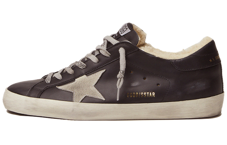 Golden Goose Super Star Stylish Skateboarding Shoes Men's Brown