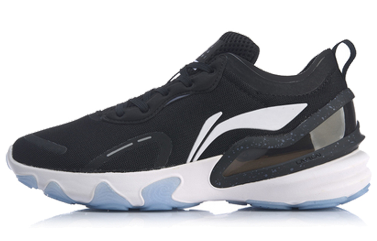 LiNing Arashi Cushioning Support Rebound Low Top Running Shoes Women's Standard Black