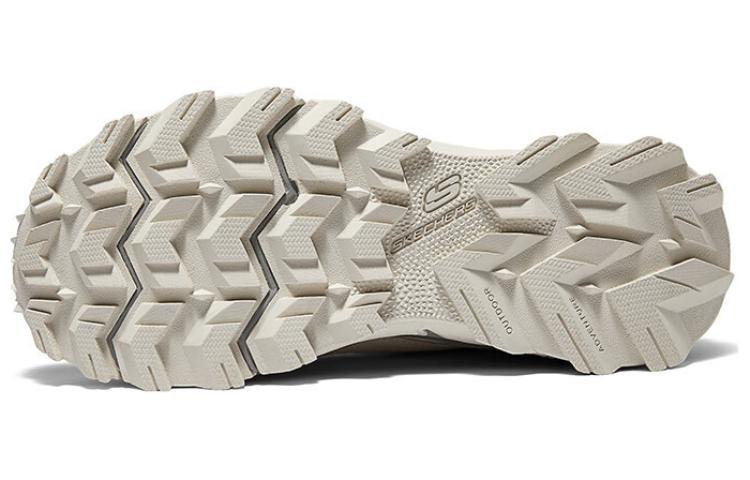 Skechers Cushioning Wear-Resistant Low-Top Casual Shoes Men's White Gray