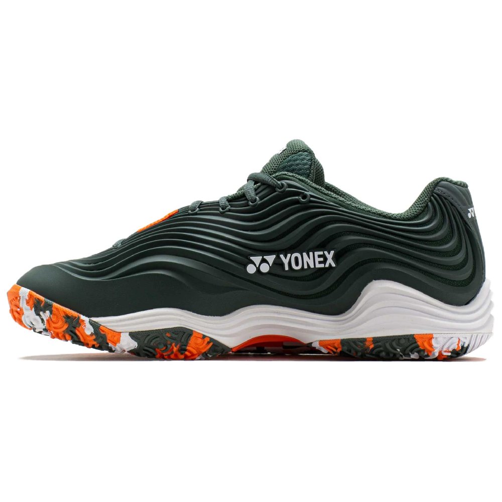 YONEX SHTF5 Abrasion Resistant Coverage Low Top Tennis Shoes Unisex Olive