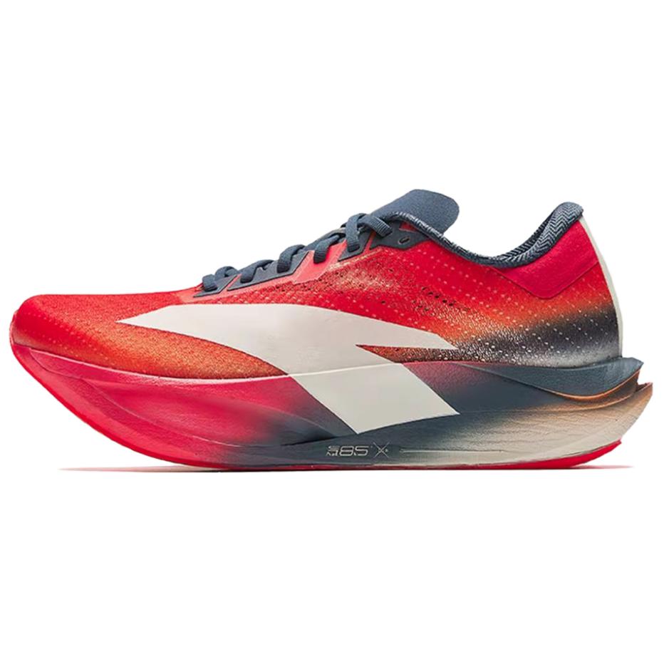 ANTA C202 7.0 Running Shoes Men's Low top Neon Bright Red/Neon Bright Orange/Milou Yellow