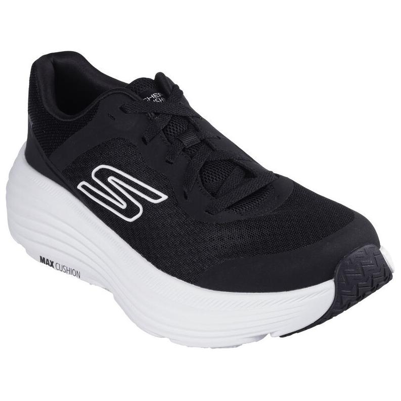 Skechers Max Cushioning Wear-Resistant Low-Top Training Running Shoes Men's Black