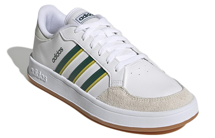 Adidas Breaknet Court Lifestyle Shoes 'Collegiate Green Impact Yellow' купить в интернет-магазине Yoocart с быстрой доставкой по России.