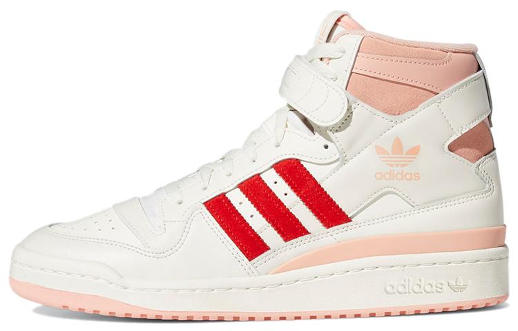 Adidas Originals Forum 84 Hi Off White Pink Red
