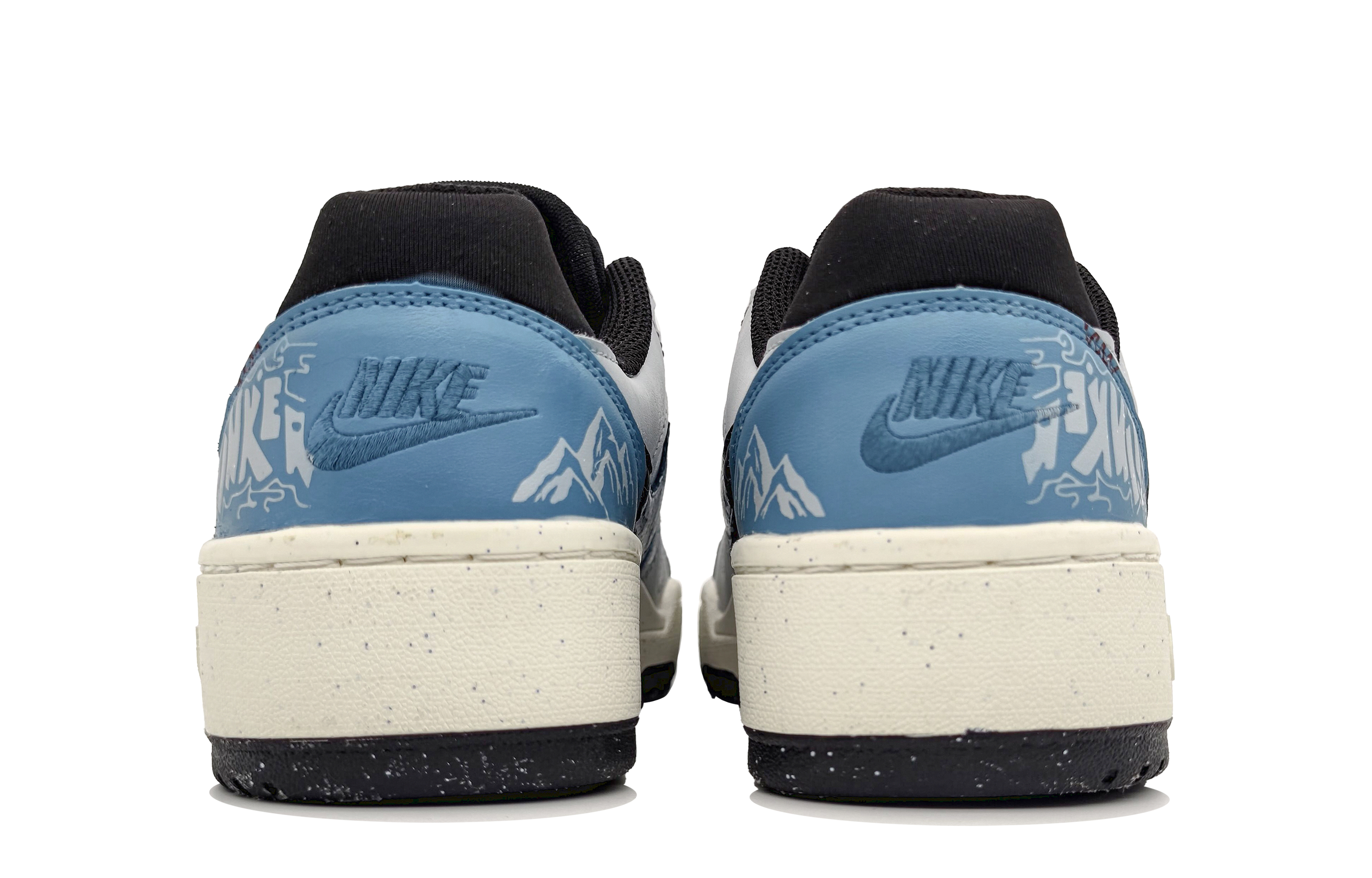 Nike Full Force Anti-Slip Wear-Resistant Low-Top Skateboard Shoes Men's Iceberg Blue купить в интернет-магазине Yoocart с быстрой доставкой по России.