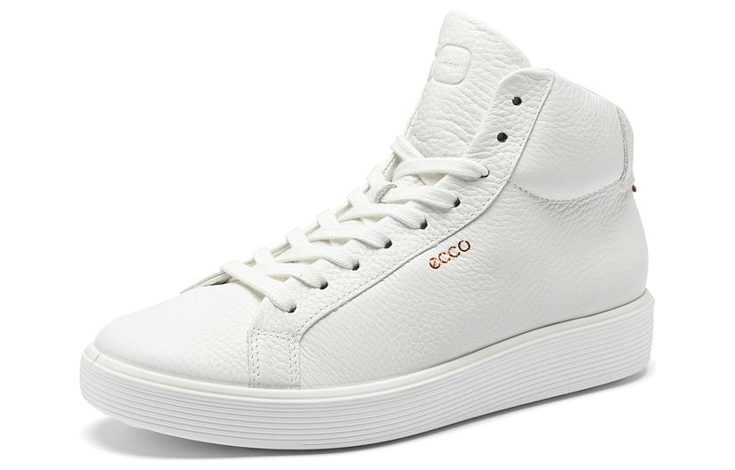 Ecco Graceful Cool 60 Anniversary High Top Skateboard Shoes Women's White