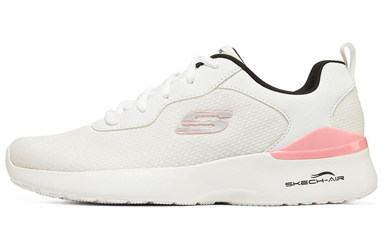 Skechers Skech Air Dynamight Low Top Casual Running Shoes Women's White Black Pink