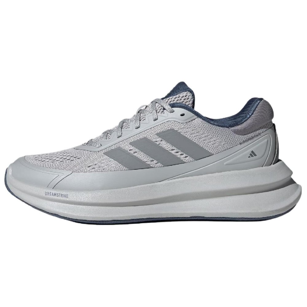 Adidas Abrasion Resistant Low Top Casual Running Shoes Men's Gray