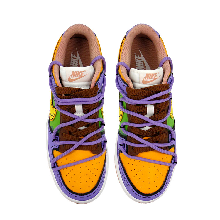 Nike Dunk Low Top Skateboard Shoes Women's Purple купить в интернет-магазине Yoocart с быстрой доставкой по России.