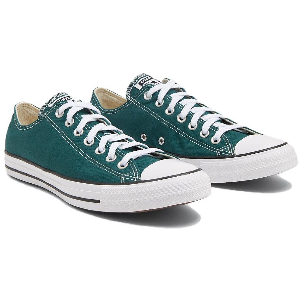 Converse Chuck Taylor All Star Anti-Slip Wear-Resistant Low-Top Canvas Shoes Men's Green