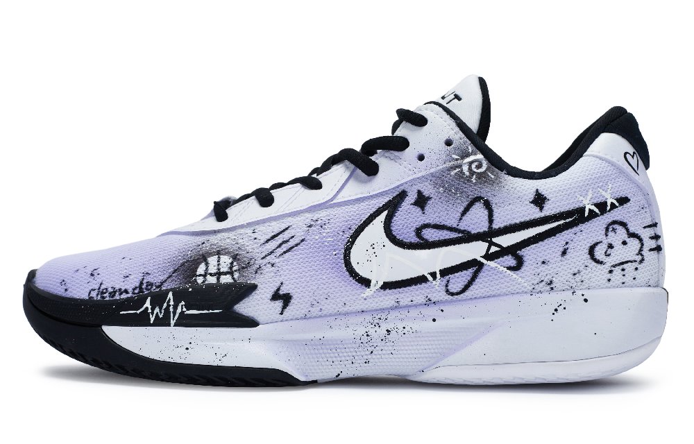 Nike Air Zoom G.T. Cut Academy Basketball Shoes Men's Low top White/Black