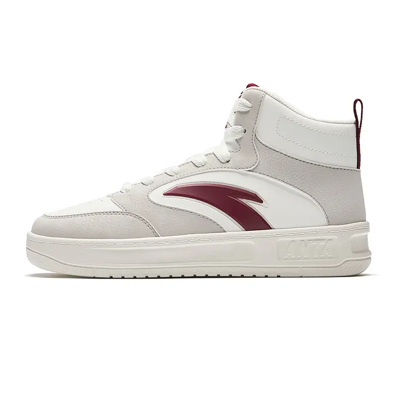 Anta Abrasion Resistant Shock Absorbers High Top Skateboard Shoes Women's