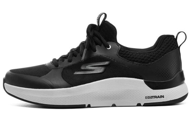 Skechers Go Train Move Low Top Casual Shoes Women's Black Gray