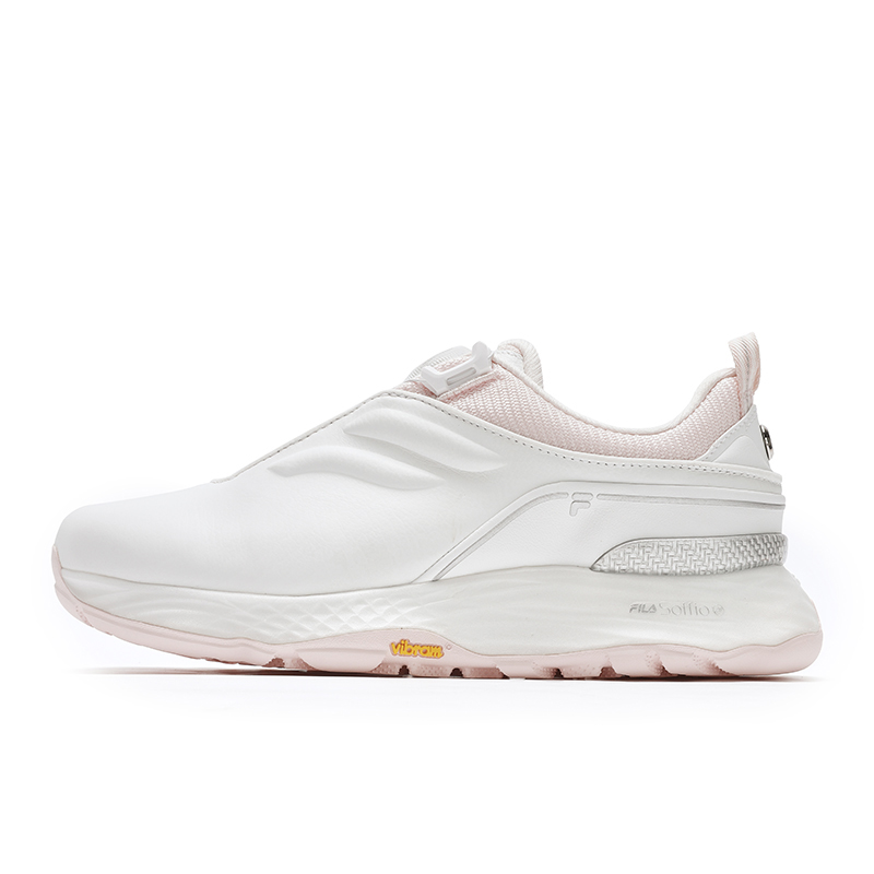 FILA Low Top Golf Shoes Women's Bright White/Water Rose Pink