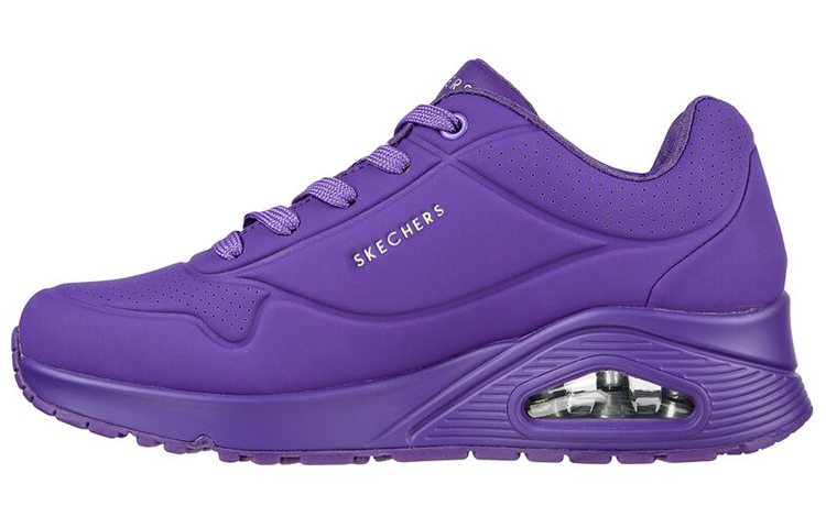 Skechers Uno Night Shades Low Top Casual Shoes Women's Purple