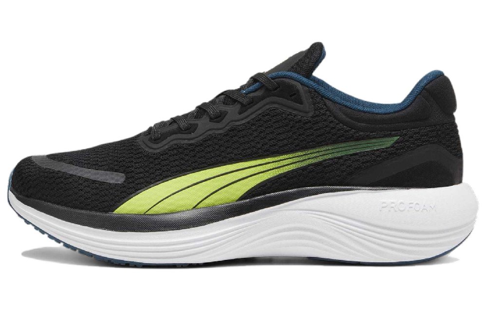 PUMA Scend Pro Slip-Resistant Low-Top Training Running Shoes Unisex Black Green