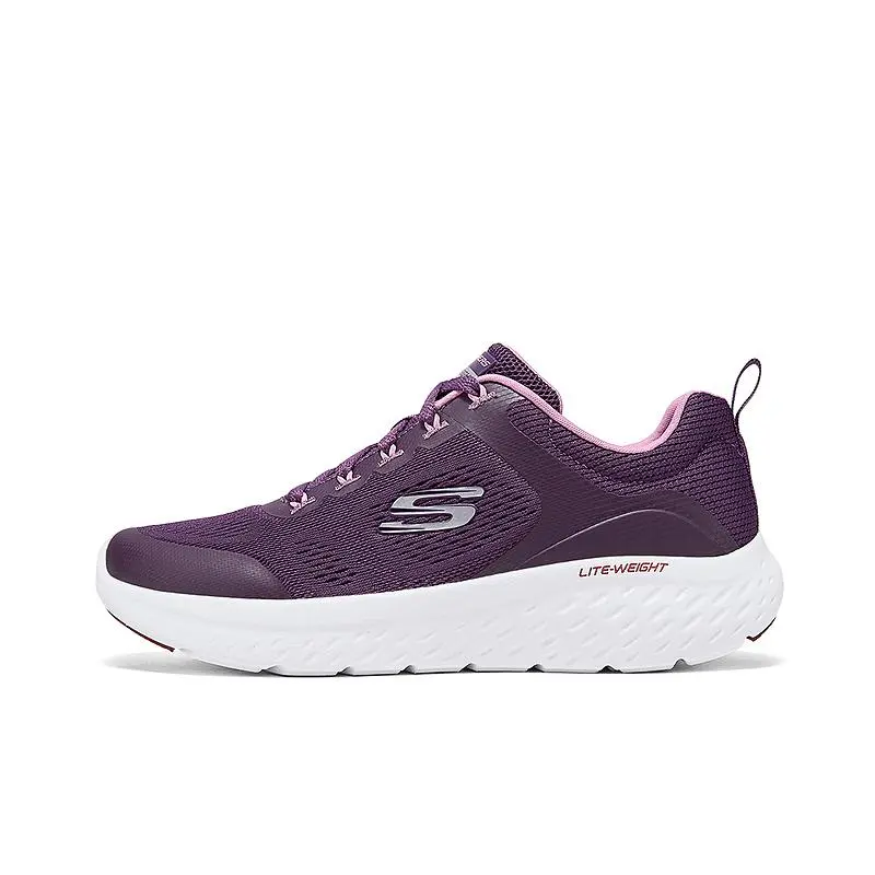 Skechers Women's GO Series Shock Absorbers Low Top Running Shoes Women's Dark Purple