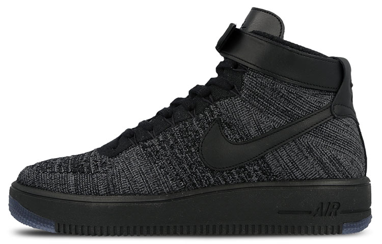Nike Air Force 1 Ultra Flyknit Mid Dark Grey Black