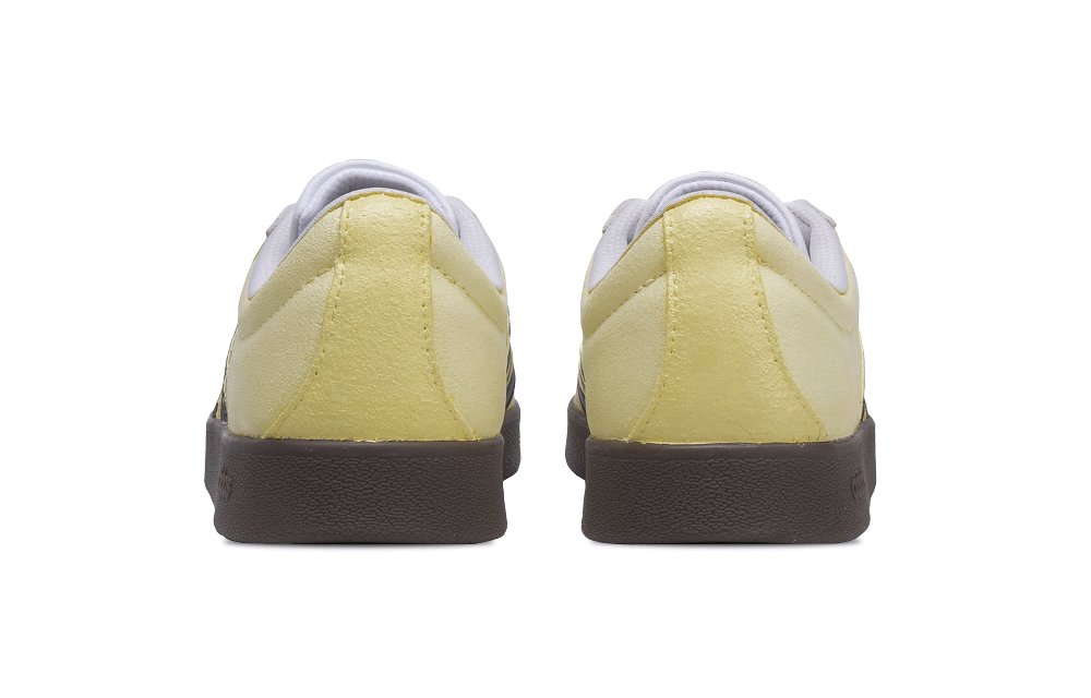 Adidas Neo VL Court Lifestyle Low Top Skateboard Shoes Unisex Yellow