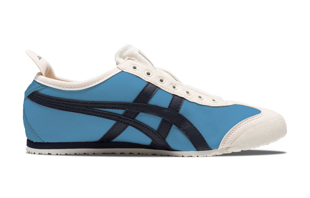 Onitsuka Tiger MEXICO 66 Durable Breathable Moisture-Wicking Low-Top Casual Shoes Unisex Beige Blue Black