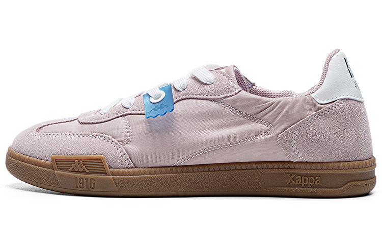 Kappa Anti Slip Wear Resistant Low Top Skateboard Shoes Women's Cream Pink