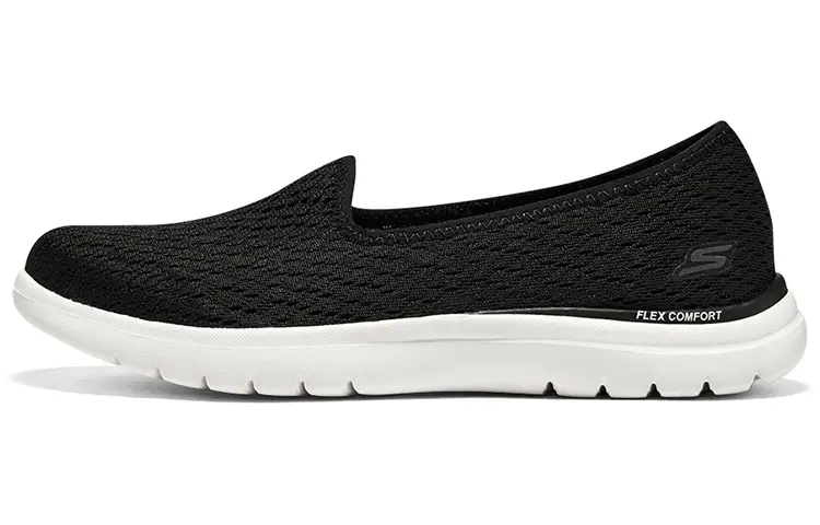 Skechers On The GO Fle Low top Casual Shoes Women's White Black